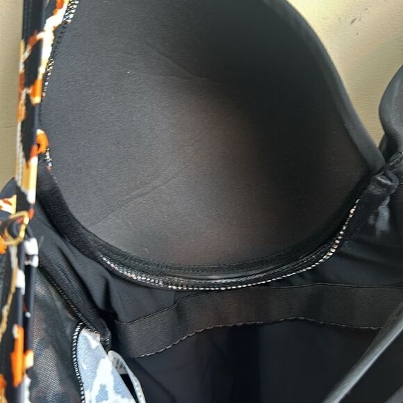 FULLFITALL Floral Tankini Top 18 - Picture 6 of 8